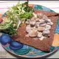Galette bretonne aux champignons