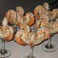 Cocktail de crevettes avec trempette lime et[...]