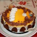 Entremet au Cointreau, orange et chocolat -[...]