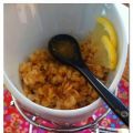 Lentille corail, curry et miel