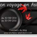 Concours Mon voyage en Asie