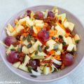 Salade d'automne carottes, pommes, raisins,[...]