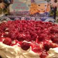 Pavlova de Framboesas / Pavlova au Framboises