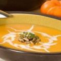Soupe au potiron et à la crème fraîche