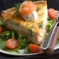 Quiche au saumon simple