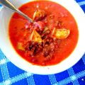 

Soupe de tomates et haricots rouges 


