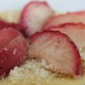 Tarte fine aux pêches
