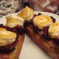 Tartines aux tomates séchées et chèvre