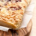 Fougasse au lard et à l'oignon
