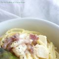Spaghetti asperge et pancetta