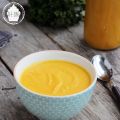 Velouté pommes, carottes et lait de coco