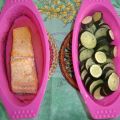 Saumon et courgettes en papillote