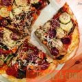 Pizza aux Légumes, Chorizo & Pâte Maison
