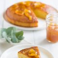 Gâteau à la polenta et confiture de limequats