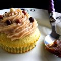 Cupcakes thé matcha - marron