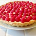 Tarte aux framboises