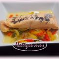 Saumon aux poivrons au Cookéo