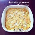 Clafoutis pommes et vanille