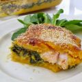 Parmentier à la courge de Nice, saumon et[...]