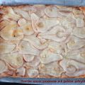 Tarte aux poires et pâte phyllo
