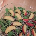 Salade de haricots verts et nectarines, sauce[...]