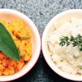 Duo de purées pour être raisonnable...