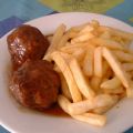boulets à la liégeoise frites belges