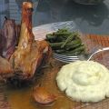 Souris d'agneau au miel et au thym