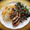 Escalopes de poulet bbq, saveurs asiatiques