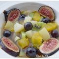 Soupe de figues et fruits d