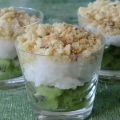 Tapioca au lait de coco, kiwis et crumble à la[...]