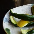 Tsukemono: pickle de concombre au citron et au[...]