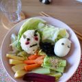 Assiettes type bento japonais (veggie, sans[...]