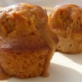 Muffins au dulce de leche et banana curd