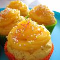 Cupcakes au lemon curd