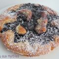 Gâteau aux myrtilles