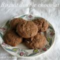 Biscuit double chocolat