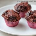 Muffins tout chocolat et... ricotta