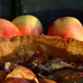 Tarte Nectarine - crème d'amandes