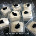 Verrines de crèmes d'asperges