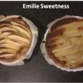 Tarte pommes/poires amande chocolat