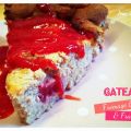 Gâteau au Fromage Blanc et Fraise
