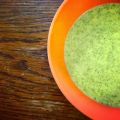 Soupe de brocoli à la bière.