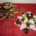 Sapin chocolat et pâte d'amande