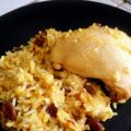 Pulao au poulet à la persane