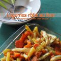 Légumes rôtis au four