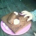 Fondant choco-banane / Melting Choco-banana Cake