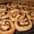 Biscuits spirales aux dattes