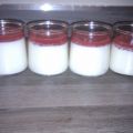 Panna cotta aux fraises