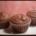 Muffins au chocolat et aux pepites de chocolat[...]